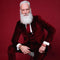 Gunmetal and Red Enamel | Fashion Santa Cross Bracelet