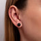 Lava Rock | .925 Sterling Silver | Stone Stud Earrings