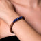 Journey | Silver Mala Yoga Bracelet | Lapis