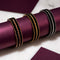 Amici | 18k Rose Gold | Black | Macrame Bracelet