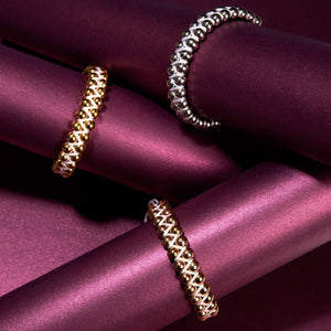 18k Rose Gold | White | Vitality Bracelet