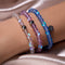 Lavender |  .925 Sterling Silver | Mermaid Glass Bead Bracelet
