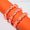 Neon Orange | Rainbow Supernova | Silver | Galaxy Glass Charmballa Bracelet
