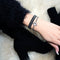 Amici | Silver | Black | Friendship Bracelet