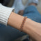 Kismet Links | Pantone Bracelet | Silver | Bright Marigold