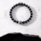 Men's | Balance | Silver & Hematite | Crystal Yin Yang