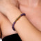 Intuitive | Gold Aura Amethyst Bracelet