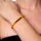 Intelligence | Gold Aura Yellow Jade Bracelet