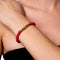 Tranquility | Gold Aura Red Turquoise Bracelet