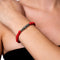 Tranquility | Silver Aura Red Turquoise Bracelet