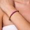 Blissful | 18k Gold | Purple Turquoise | Expression Bracelet