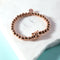 Bestie | 18k Rose Gold | Crystal Pup