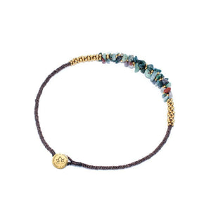 India Agate Stone Terra Bella Necklace