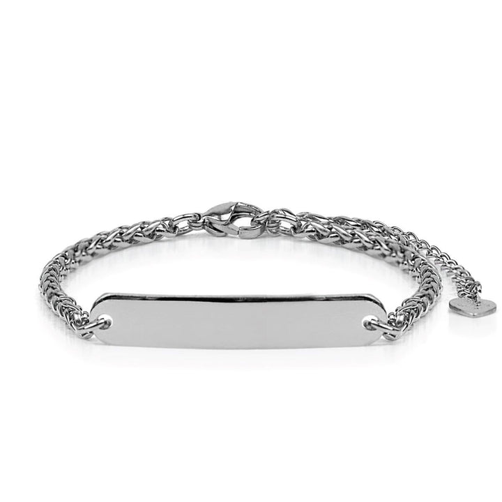 Silver | Custom Engravable | Kindred Spirits Chain Bracelet