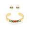 Palos Verdes Estates | 18k Gold | Boho Bangle Earring Set