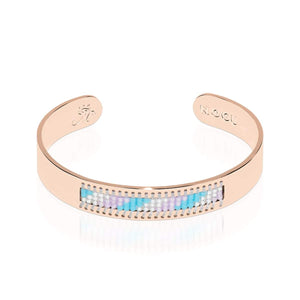San Clemente | 18k Rose Gold | Boho Bangle