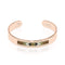 Rolling Hills | 18k Rose Gold | Boho Bangle