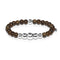 Rational | Silver Aura Bronzite Bracelet