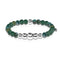 Growth | Silver Aura Canadian Jade Bracelet