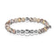 Devotion | Silver Aura Fossil Jasper Bracelet