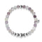 Sincerity | Silver Aura Pink Apyrite Bracelet