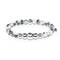 Unity | Silver Aura White Jade Bracelet