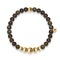 Rational | Gold Aura Bronzite Bracelet