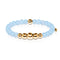 Healing | Gold Aura Aquamarine Bracelet