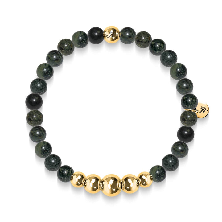 Hope | Gold Aura Kambaba Jasper Bracelet