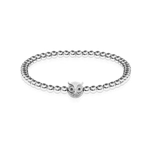 Wisdom | Silver | Crystal Night Owl
