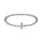 Blessed | Silver | Crystal Cross Charm Bracelet