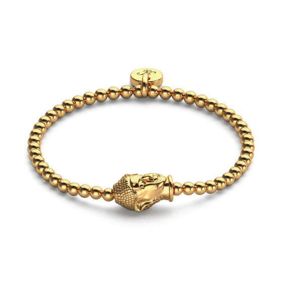 Dharma | 18k Gold | Buddha Charm Bracelet