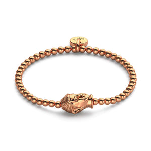 Dharma | 18k Rose Gold | Buddha Charm Bracelet
