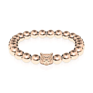 Leopard | 18k Rose Gold | Crystal Cat
