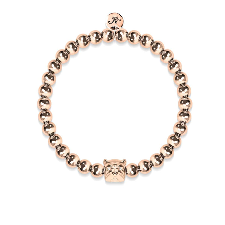 Bestie | 18k Rose Gold | Crystal Pup