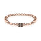 Lucky | 18k Rose Gold | Crystal Dice Charm Bracelet