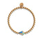 Kite | 18k Rose Gold | Enamel | Crystal Charm Bracelet