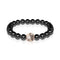 Men's | Balance | 18k Rose Gold & Gunmetal | Crystal Yin Yang