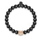 Men's | Leopard | Gunmetal & 18k Rose Gold | Crystal Cat