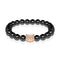 Men's | Leopard | Gunmetal & 18k Rose Gold | Crystal Cat