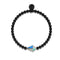 Kite | Gunmetal |  Enamel | Crystal Charm Bracelet | Men's