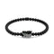 Dracarys | Gunmetal | Crystal Dragon Charm Bracelet | Men's