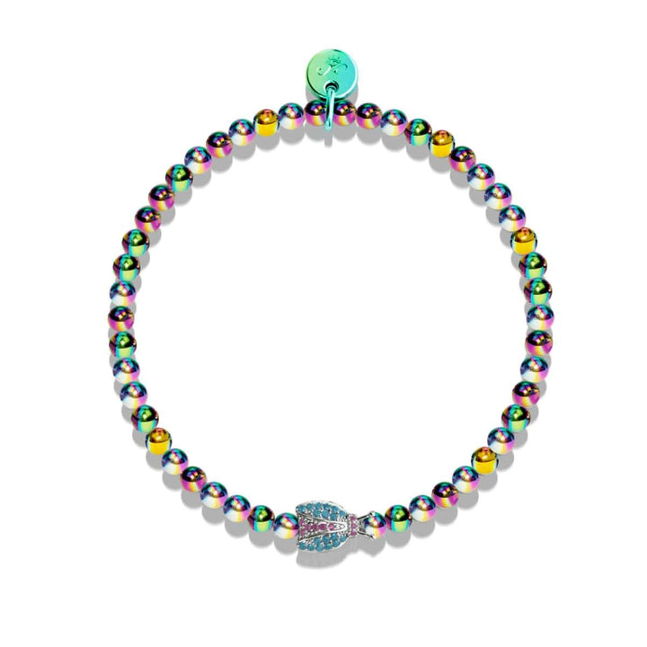 Lucky Bug | Unicorn Silver | Crystal Ladybug