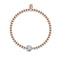 Vixen | 18k Rose Gold & Silver | Crystal Fox Bracelet