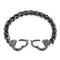 Gunmetal Steel | Chain Cuff Bracelet