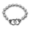 Stainless Steel | Beaded Cuff Bracelet