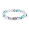 Guru | White Gold Buddha | Lavender Jade Bracelet