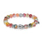 Spiritual Awakening | White Gold Buddha | Sunrise Jasper Bracelet