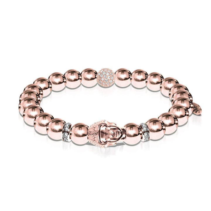 Karma | 18k Rose Gold | Buddha Bracelet