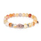 Vision Quest | Rose Gold Buddha | Natural Red Agate Bracelet
